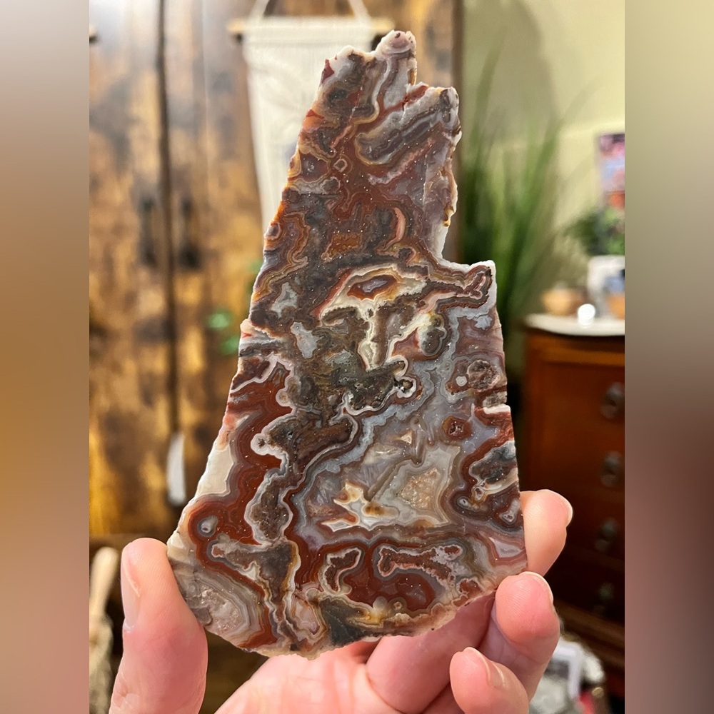 Mexican Crazy Lace Agate Slab
